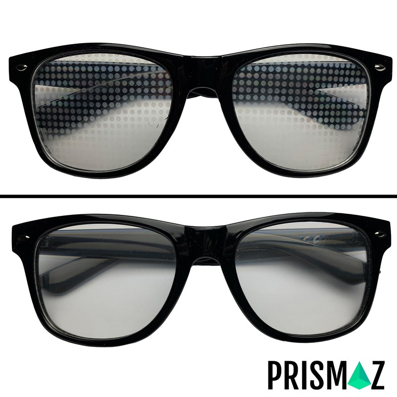 PRISMAZ Spectral Glasses for Fantastic Rainbow Kaleidoscope Effects - Festival