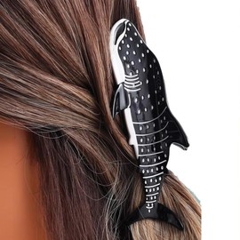AMPOSSTO Creative Cute Ocean Series Hair Clips Non Slip Sea Animals Hair Claw Clip Hair Accessories for Women Girls Thick & Thin Hair