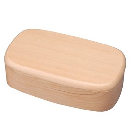 nagao Hollow Out Single Tier Bento Box Natural WK13 – 11