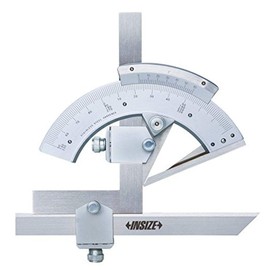 INSIZE 2374-320 Protractor, 0 Degree - 320 Degree, Graduation 2'