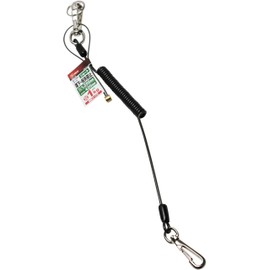SK11 Safety Cord, Short Size, Natural Length Approx. 16.5 inches (420 mm), Working Load 2.2 lbs (1 kg), Includes Connection Cord, SSC-1S, Black