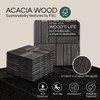 10 Pcs Interlocking Deck Tiles, Patio Flooring - Outdoor Waterproof