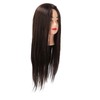 Hairdressing Mannequin Head 63cm Synthetic Fiber Head Styling Middle Part