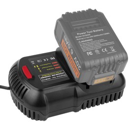 PENGJBATTER DCB112 20V Max Fast Battery Charger Replace for Dewalt Battery Charger, Compatible with Dewalt 12V/20V Battery DCB205 DCB112 DCB201, Replace for Dewalt Charger DCB104 DCB107 DCB115
