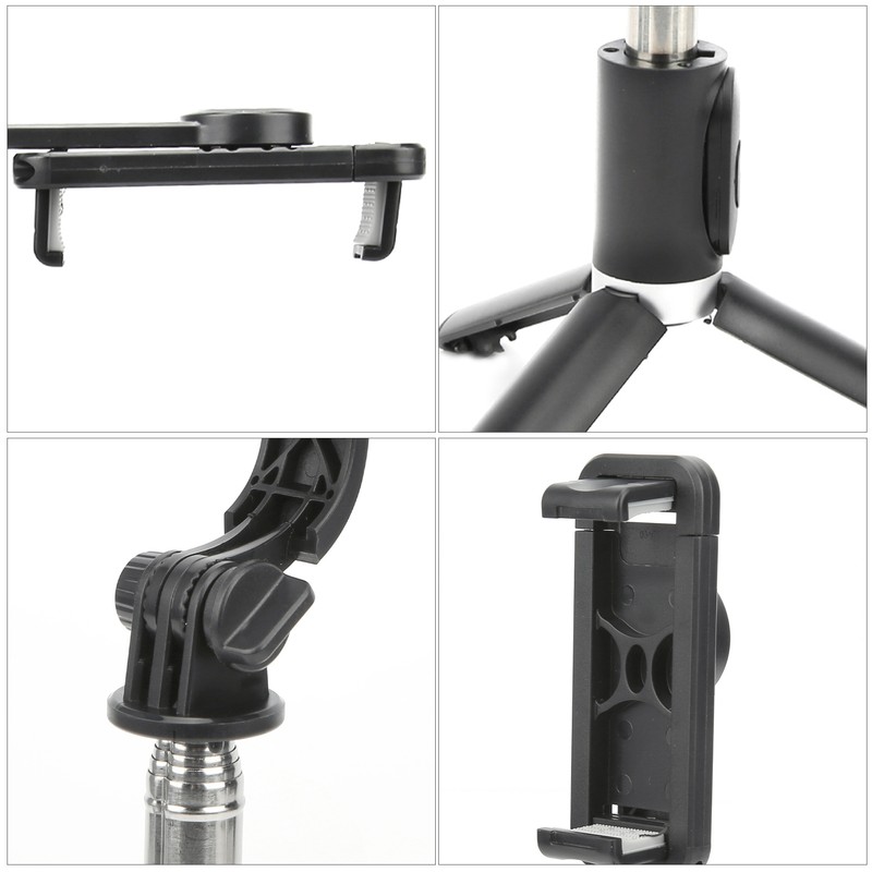 Q02 Telescopic Phone Selfie Stick Tripod MultiFunctional Remote Control Selfie