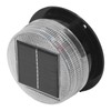 Solar Warning Light 6 LED Beads Red Blue Alternate Waterproof