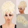 builson Ponytail with Cord for Black Women Afro Puff Kinky