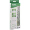 InLine® Slim Audio Cable 2x RCA ST/ST Stereo 0.5 m