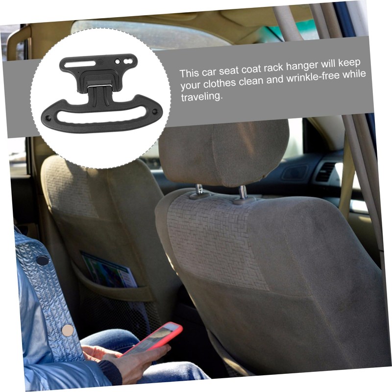 ULTECHNOVO Car Clothes Hanger for Vehicle Multi Purpose Headrest Hook