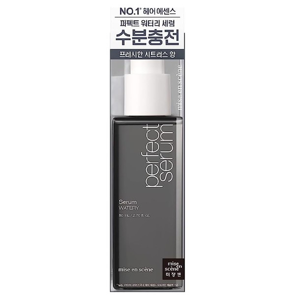 [mise en scene official] Mijansen Perfect Serum Watery Serum, 2.8 fl oz (80 ml), Hair Oil, Korean Cosmetics, Non-sticky, Hair Essence