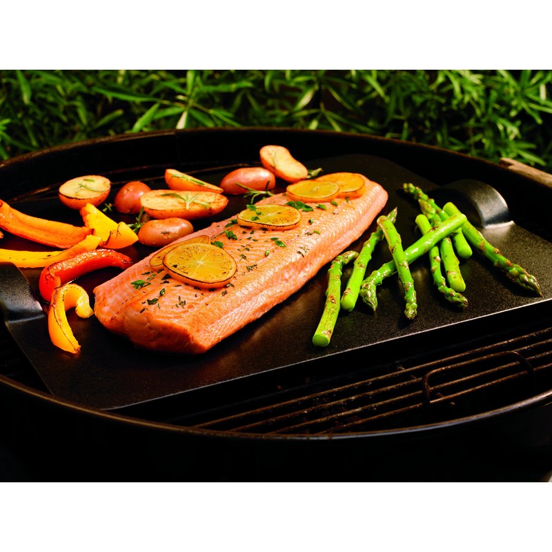 Emile Henry Rectangular Pizza Grill/Oven Stone, 19.6" x 14.0", Burgundy