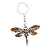 Dragonfly Jewellery Keychain with Charm (Champagne)