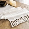 ZeeMart Farmhouse Table Runner, Rustic Table Runners 108 Inches Long,