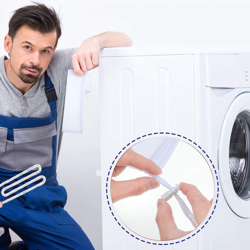 Lint Traps Catcher for Washing Machine Nylon Mesh Lint Traps
