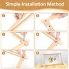 Embroidery Frame Needlepoint Embroidery Tapestry Scroll Frame Beech Wood Cross