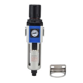 Air Compressor Flow Filter Pressure Regulator Water Oil Separator with Gauge AccessoryGFR300-08