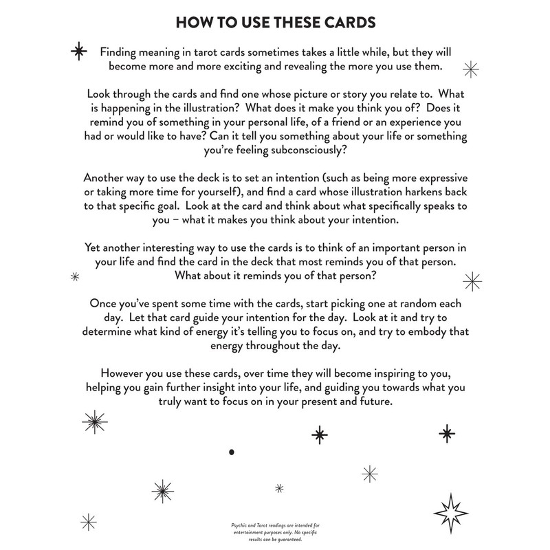 Eccolo Large Tarot Deck, 78 Cards in Carrying Box -