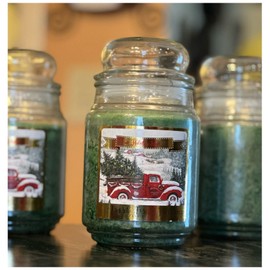 Cypress Holiday Style Scented Candle Green 18oz Fresh Fir NWOT