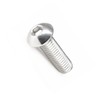 M3x20mm Button Head Hex Socket Cap Screws,Full Thread,304 Stainless Steel