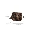 SOLY HUX Women's Leopard Crossbody Bags Flap Buckle PU Leather