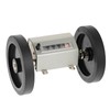 Meter Counter, Rolling Wheel 5 Digits 0-9999.9 Length Counter Max
