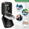 HUANLANG Lock Box for Keys with Code, Waterproof Key Lock