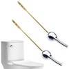 2 Pack Toilet Handle Lever Flush Replacement Kit, Front Mount