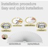 Half Moon Window Shade,Arch Window Shades Half Circle Self Adhesive
