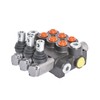findmall 3 Spool 13GPM 3600PSI Hydraulic Directional Control Valve, SAE