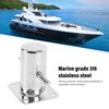 Boat Bollard, Stainless Steel Boat Post Cross Deck Single Cross