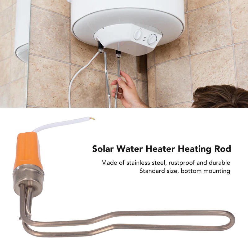 Water Heater Heating Rod Solar Heating Rod 1500W Bottom Mounting
