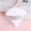 Set of 2 Powder Puff Triangle Velvet Mini Face Makeup