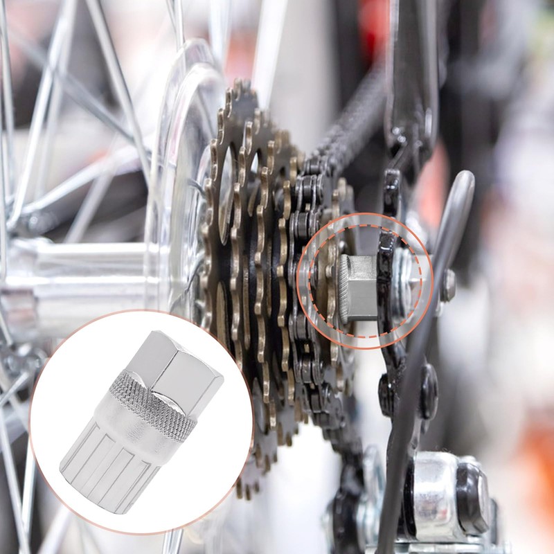 Quacc Bicycle Freewheel Remover Freewheel Removal Tool Compatible with Shimano