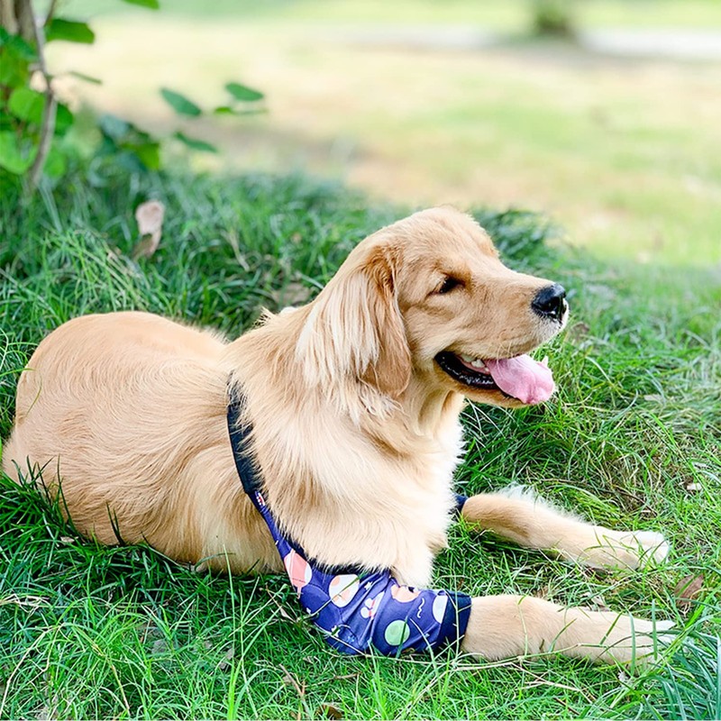 Harikaji Dog Elbow Protector, Elbow Sleeves with Mesh Pad for