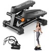 APEXUP Steppers for Exercise at Home, Stair Stepper with Resistance