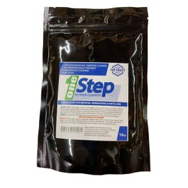 Home Brew Stuff One Step No Rinse Cleaner - 1 Lb. (Fur Bag Pak) - Homebrewers Cleaner and Sanitizer