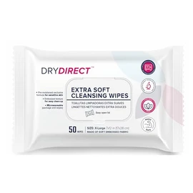 Dry Direct Extra Soft Cleansing Wipes (Pack of 50) by Parentgiving