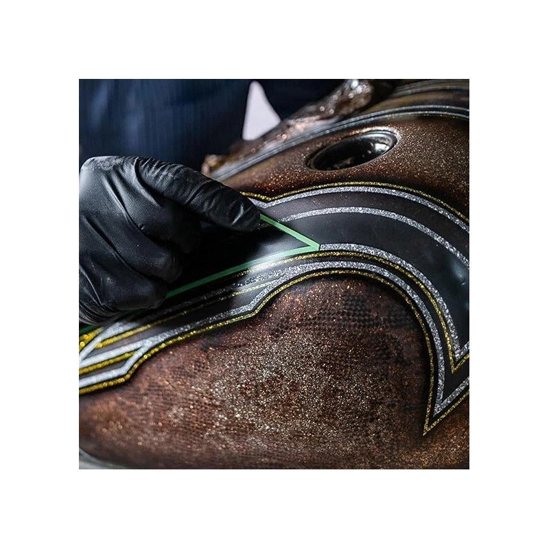 LiME LiNE Sprayable Blue Metal Flake Paint Additive - 3