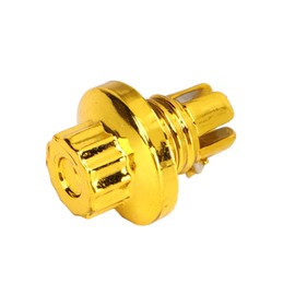 Socobeta Wheel Rim Rivets Nuts, Gold Wheel Rim Rivets Kit Heat Resistant ABS 25pcs for AH Ds Series Wheel Rims Cap Lip