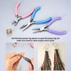 Xiaomoyu Pack of 3 Jewellery Pliers, Pliers for Jewellery Making,