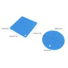 5 PCS 2 Round 3 Square Silicone Honeycomb Mat Multipurpose