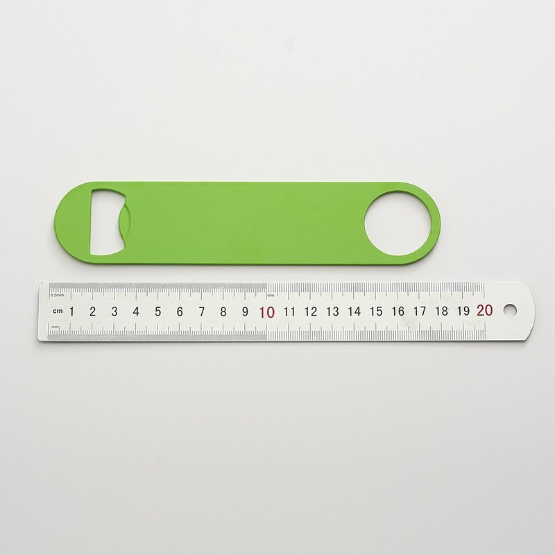 QLL 3 Pack 7" Heavy Duty Flat Bottle Opener, Pink