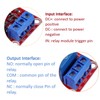 Gebildet 4pcs DC 12V 1Channel Relay Module Board Shield with