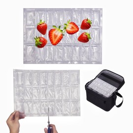 2 Pack Reusable Ice Packs for Lunch Box, Cuttable Blanket & Sheets for Food