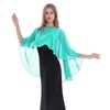 Baoqiya ladies 100cm, aqua, One size fits all