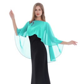 Baoqiya ladies 100cm, aqua, One size fits all