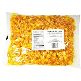 1 LB Arcor Honey Filled Hard Candy by Nuts To You | Royal Candy Honey Flavor Filled with Real Honey | Bulk Candy Assortment Individually Wrapped (1 Pound)