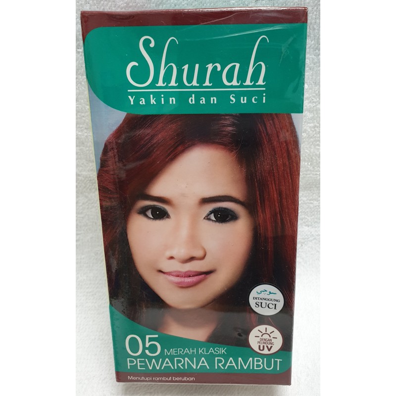 SHURAH PEWARNA RAMBUT, YAKIN DAN SUCI, PERLINDUNGAN UV - BESAR