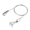 IDGGDI 6 Pack Picture Rail Hooks and Wire Hanging System,