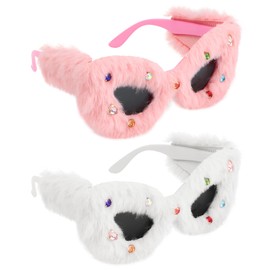 Plush Glasses, Plush Sunglasses, Funny Sunglasses, Funny Sunglasses, Women's Costume, Party Masquerade
